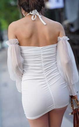 精选街拍作品 NO.0539 凯恩街拍摄影作品 包臀裙肉丝美少妇 part3_丽丝库