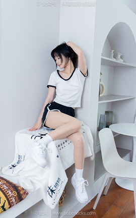 袜啵啵BoBoSocks NO.488 甜甜圈 板鞋、白棉袜、薄肉丝_丽丝库