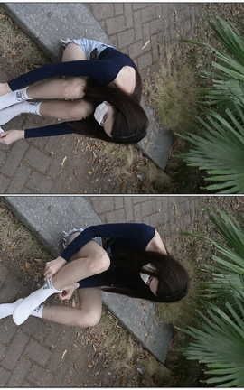 只糖棉袜视频 VOL.216 文文 人潮里不知所措[1920X1080][2分9秒]_丽丝库