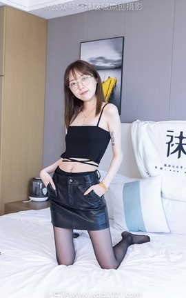 袜啵啵BoBoSocks NO.412 稚予-透明高跟鞋、黑丝、裸足、裸足_丽丝库