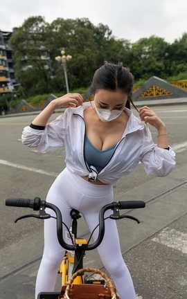 精选街拍作品 NO.0504 凯恩摄影作品 白裤女人 part1_丽丝库