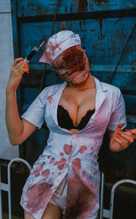 兔胖胖min -  寂静岭丧尸护士_丽丝库