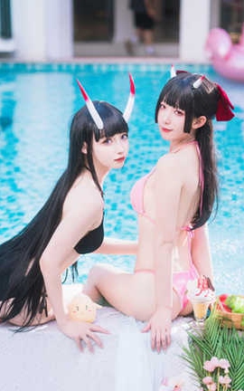 封疆疆 &祖木子 能代x酒匂泳装_丽丝库