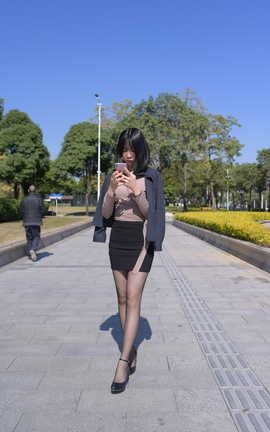 精选街拍作品 NO.0511 程生街拍 秘书周末的日常 part1_丽丝库