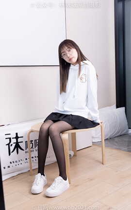 袜啵啵BoBoSocks NO.407 稚予-板鞋、黑丝_丽丝库