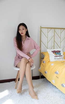 物恋传媒 No.488 vicky-粉色黄昏