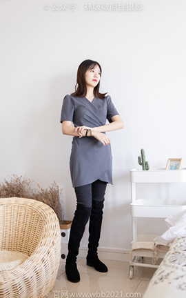 袜啵啵BoBoSocks NO.256 小甜豆-长靴、短白棉袜_丽丝库