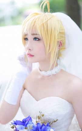 兔玩网二次元福利-Saber Cos