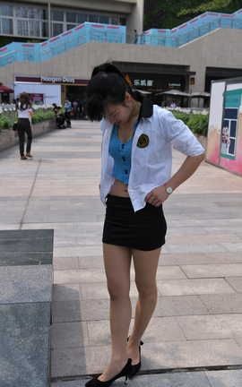 精选街拍作品 NO.1055 吾皇爱丝街拍作品 打工妹的一天 part1_丽丝库