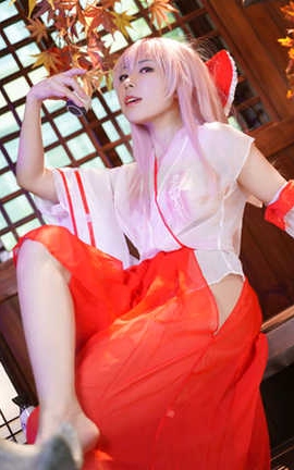 虎森森 – 巫女_丽丝库