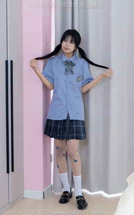 袜啵啵BoBoSocks NO.508 奶油 皮鞋、白棉袜、蝴蝶薄肉丝、jk制服_丽丝库