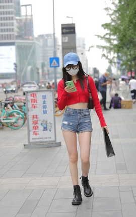 精选街拍作品 NO.0561 凯恩公爵街拍作品 热裤女孩_丽丝库