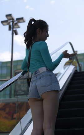 精选街拍作品 NO.1386 一只麋鹿摄影作品 独爱 part5_丽丝库